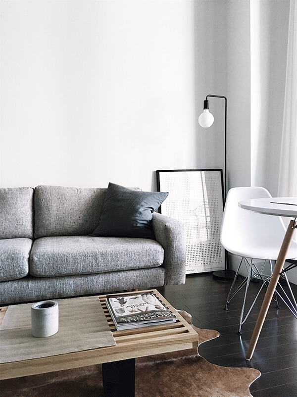 Helles Wohnzimmer – gesundes Wohnklima